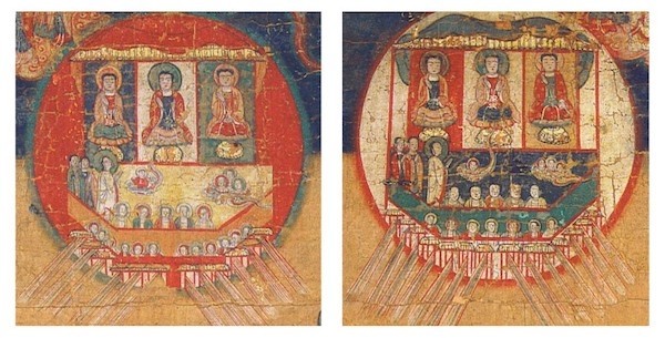 “日月二船运渡善子回归明界”，摩尼教《宇宙图》部分。摩尼教认为太阳、月亮是一条船，可将灵魂带往拯救的彼岸 图片1.jpg